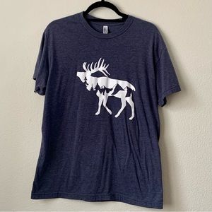 American Apparel Moose & Mountains Tee